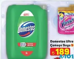 DOMESTOS ULTRA ÇAMAŞIR SUYU 5 L